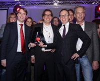 Peer Swinkels alla premiazione del Best Marketing Effort 2010